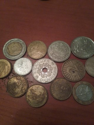 Lote monedas antiguas Europa