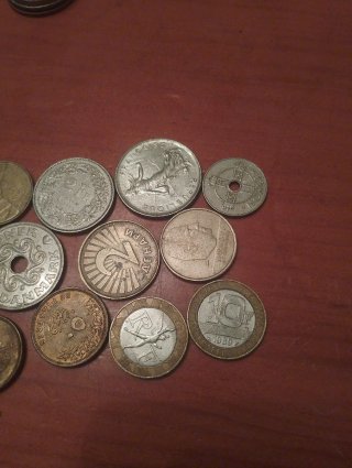 Lote monedas antiguas Europa
