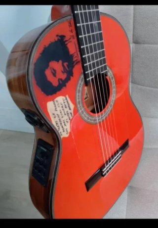 Guitarra flamenca modesto malla Diego morao