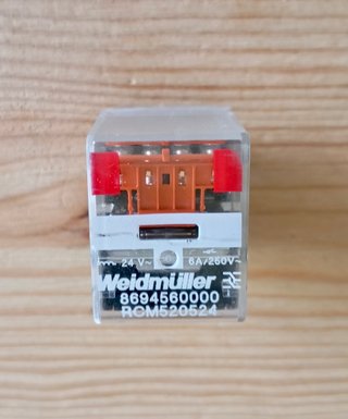 5 Reles Weidmüller 24V 86944560000
