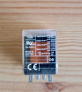 5 Reles Weidmüller 24V 86944560000