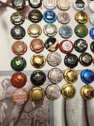48 Placas de Cava Variadas