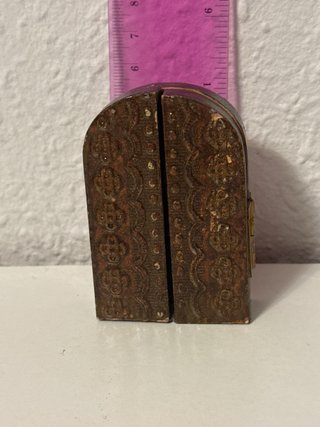 Figura religiosa tríptico