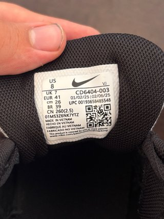 Nike P-6000 Talla 41 Negro/Gris