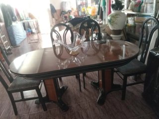 Mesa y 6 Sillas Comedor