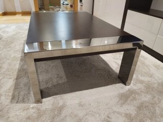 Mesa de centro moderna ELEVABLE wengué