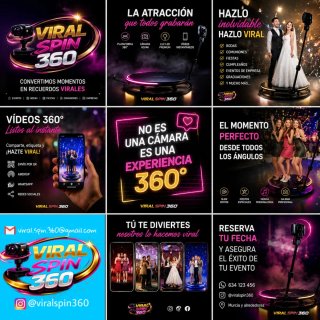 Alquiler Plataforma 360° para Eventos