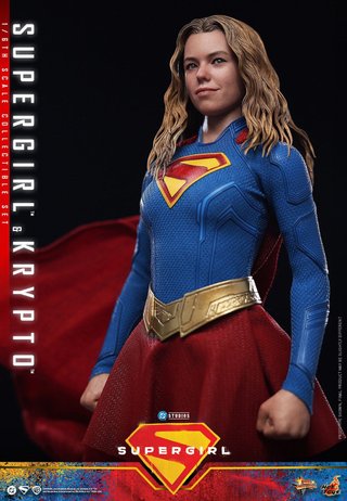 Figura Hot Toys Supergirl & Krypto 1/6