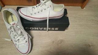 Converse All Star Ox Blancas Talla 40
