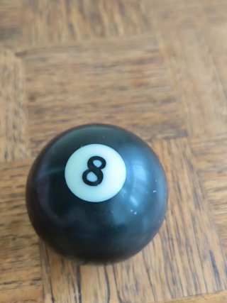 Bola de billar número 8