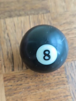 Bola de billar número 8