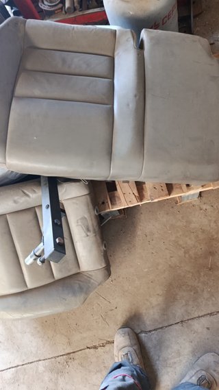 Asientos de volkswagen tuareg interior gris