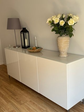 Aparador Bestä Selviken Ikea Blanco