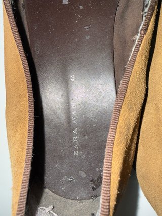 Mocasines Zara Man Marrones Hombre