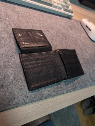 Cartera Kenneth Cole Cuero Negro