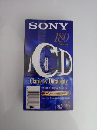 Vhs 180 Sony Sigillata