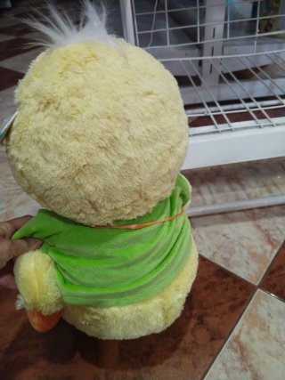 Peluche Pato Amarillo y Verde