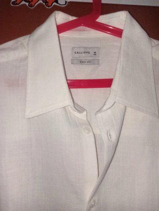 Camicie Calliope taglia M, bianca e beige nuove