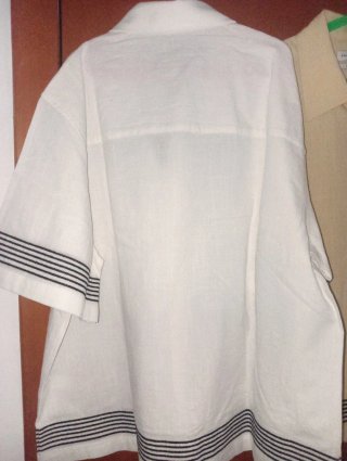 Camicie Calliope taglia M, bianca e beige nuove