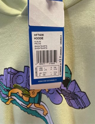Sudadera Adidas con estampado gráfico