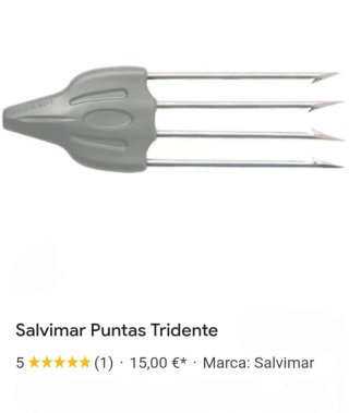 Varilla pesca submarina