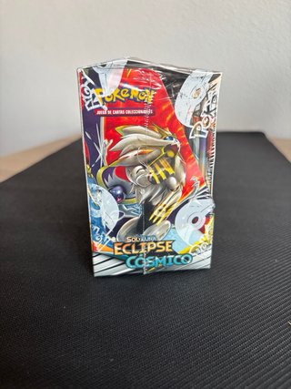 Caja Sobres Pokémon Sol y Luna Eclipse Cósmico