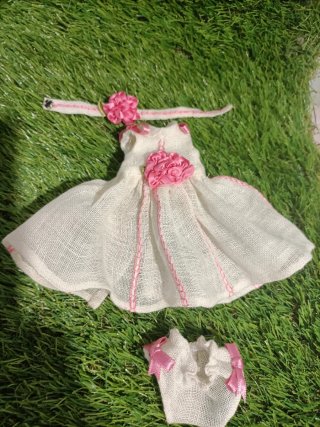 Conjunto Ropa Barriguitas beige y Rosa