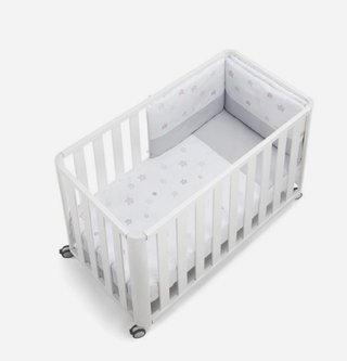 Cuna bebé blanca 120x60 de marca doco