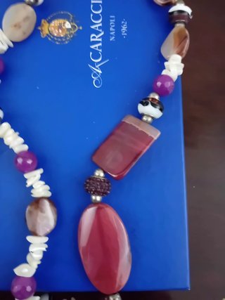 Collana pietre naturali multicolor