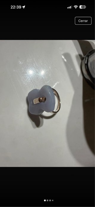 Anillo Tous Oso Azul