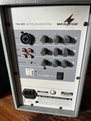 Altavoces Activos Monacor TXA-502 (pareja)