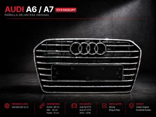 Parrilla Audi A6/A7 C7.5 Facelift Original