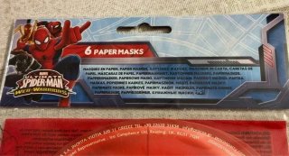 Máscaras de papel Spider-man Spiderman