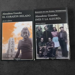 2 Libros Almudena Grandes (Tusquets)