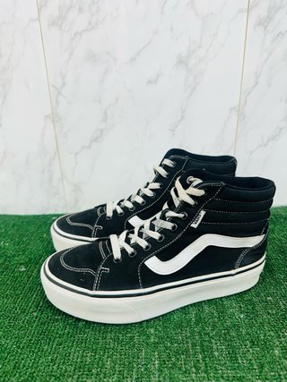 Vans Donna N.38.5 Scarpe Alte Nere