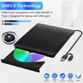 Grabadora DVD/CD USB 3.0 Nueva