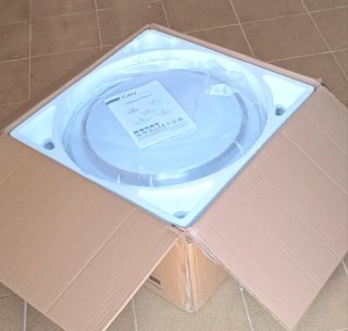 Ventilador de techo retráctil con luz
