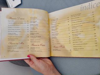 Livro de receitas Cinquenta Delícias
