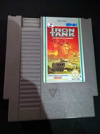 Iron Tank NES SNK The Invasion of Normandy