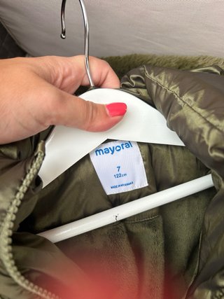 Abrigo Mayoral niña