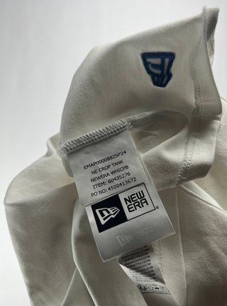 Canotta New Era Bianca e Azzurra XS