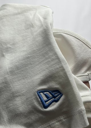 Canotta New Era Bianca e Azzurra XS