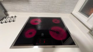 Vitrocerámica Balay 4 zonas borde acero inox