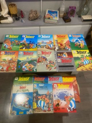 18 comics Asterix en Caralan