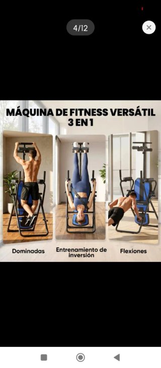 Tabla de inversión azul y negra
