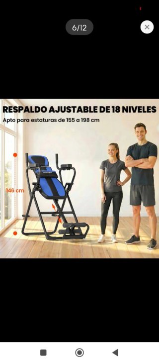 Tabla de inversión azul y negra