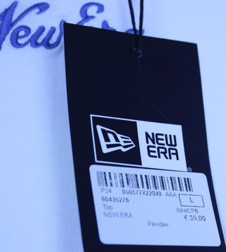 Canotta New Era Bianca Azzurra Taglia L