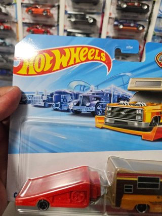 Hotwheels Track Fleet Camión Casa Rodante