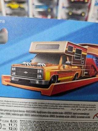 Hotwheels Track Fleet Camión Casa Rodante