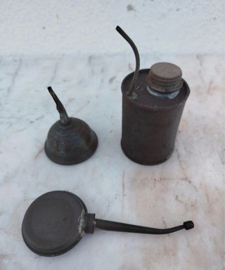 Conjunto almotolias óleo vintage